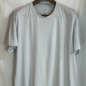 IZOD Performx Cool FX Men's Crew Neck Short Sleeve T-Shirt - Light Gray - XXL